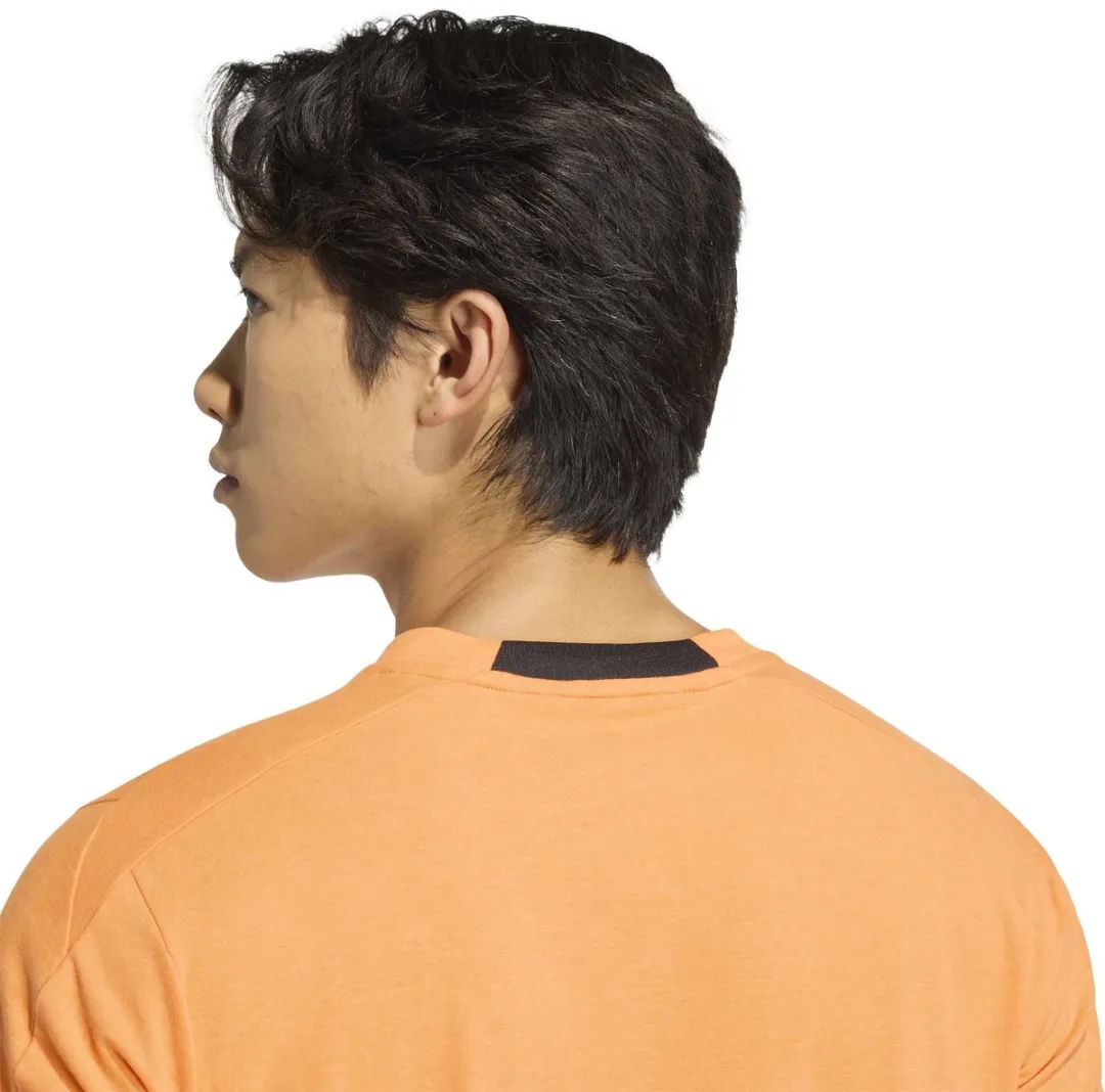 adidas d4t Tee Training T-shirt Heren - Oranje M