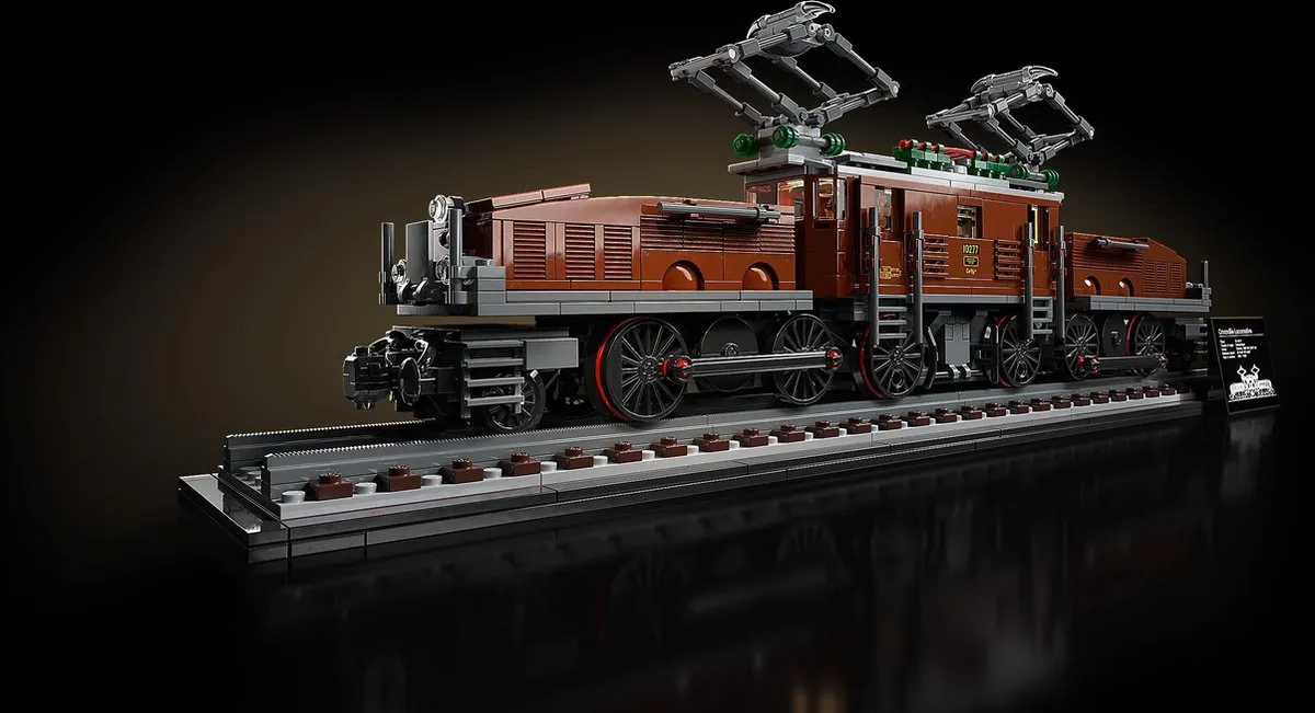 LEGO Creator Expert Krokodil Locomotief 10277 - 1271 Stukken