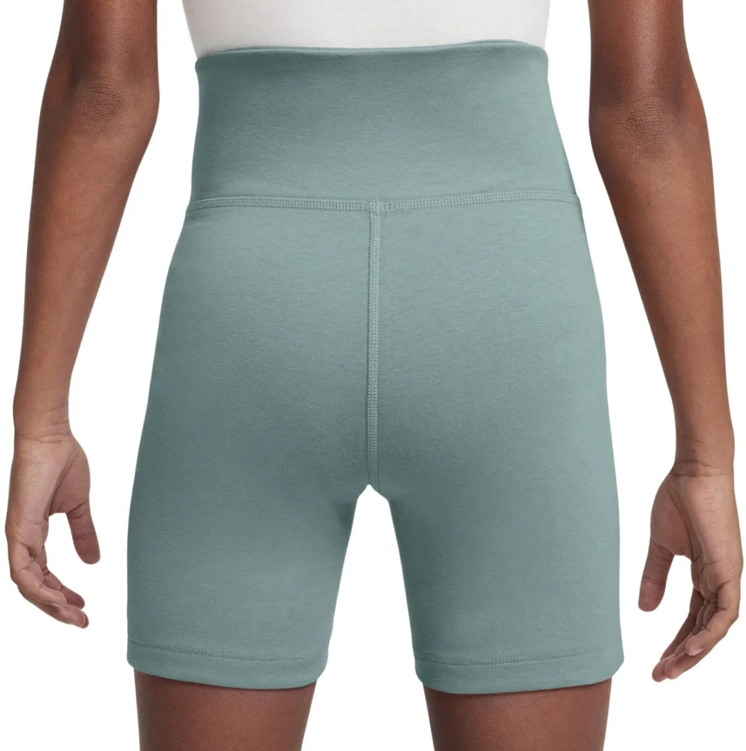 Nike Sportswear Classic Biker Short Meisjes 152 - Blauw