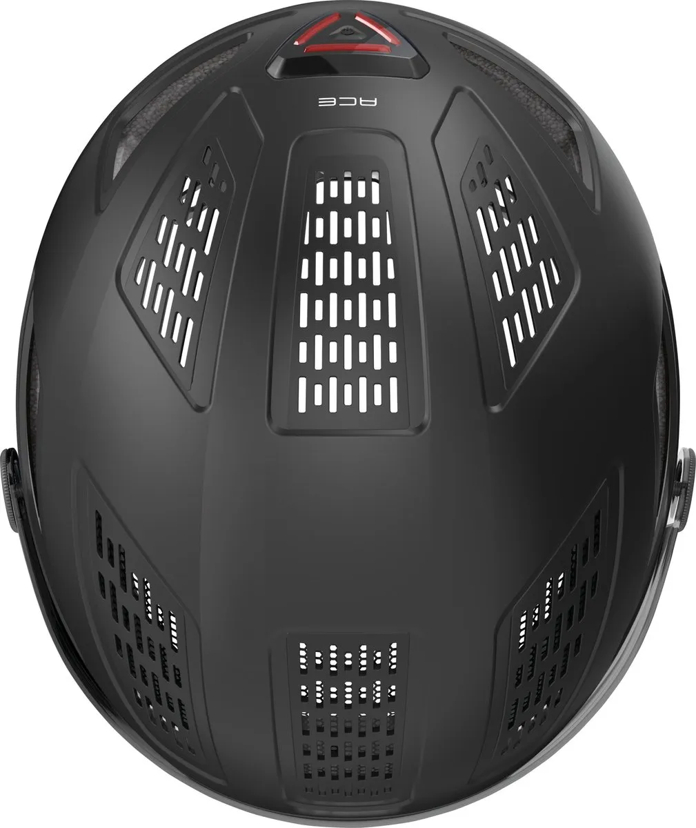 ABUS Hyban 2.0 ACE Fietshelm - Velvet Black - Maat XL
