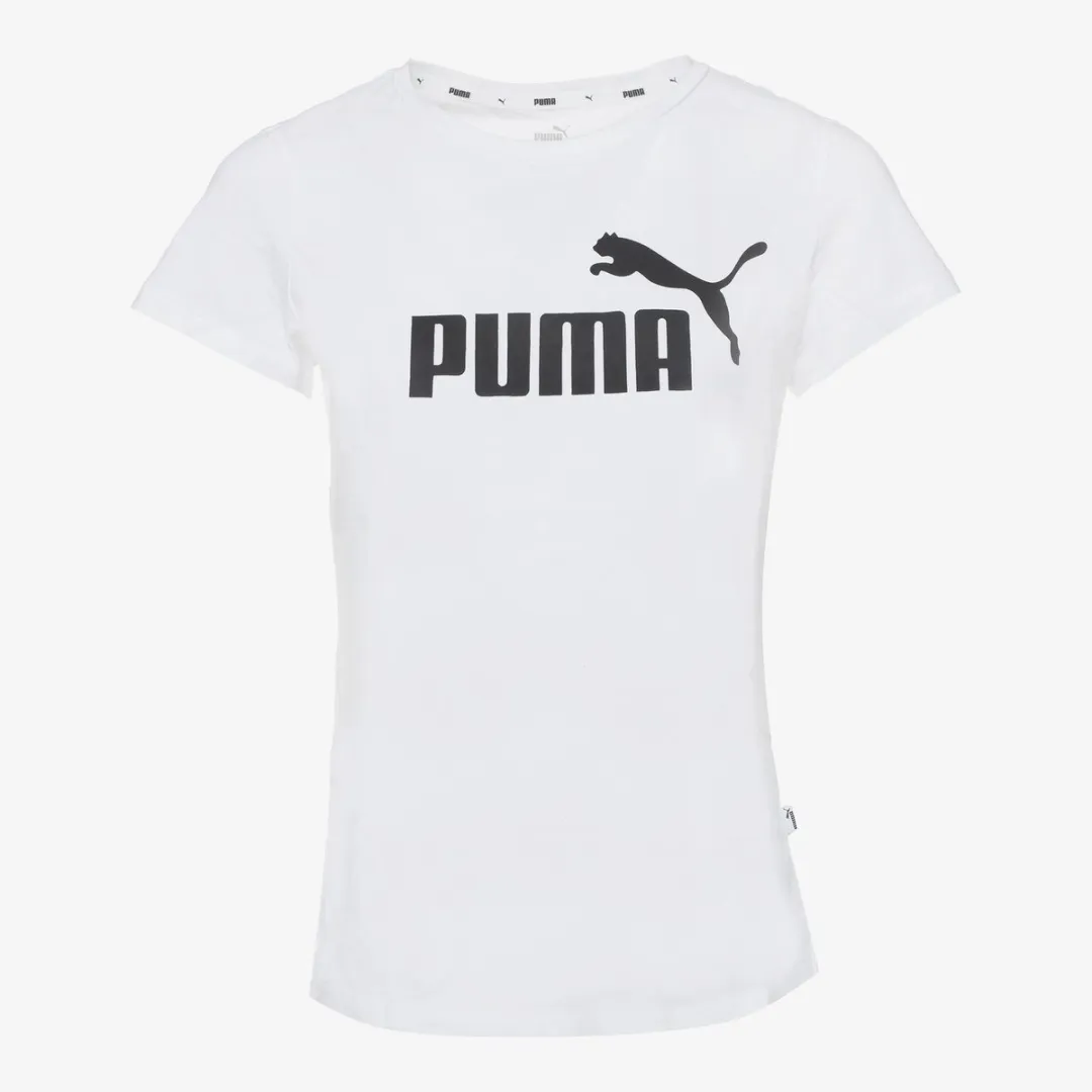 PUMA ESS Logo Tee Wit