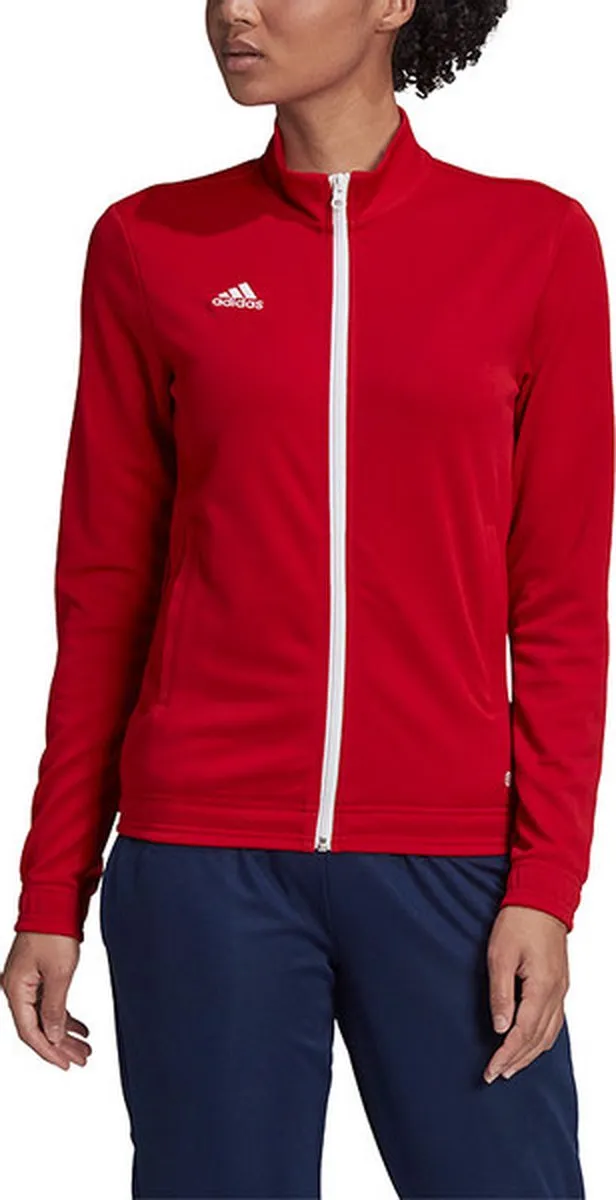 adidas Entrada 22 Track Jacket Dames - XS - Rood