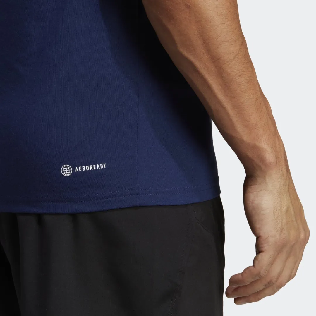 adidas Performance Train Essentials Feelready T-shirt IC7441 - Heren - Blauw - S