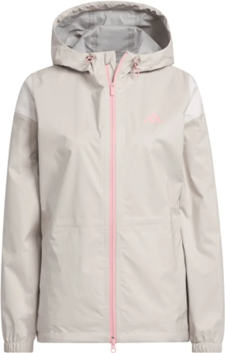 Adidas Dames Waterdichte Golfjas Wontau - Beige