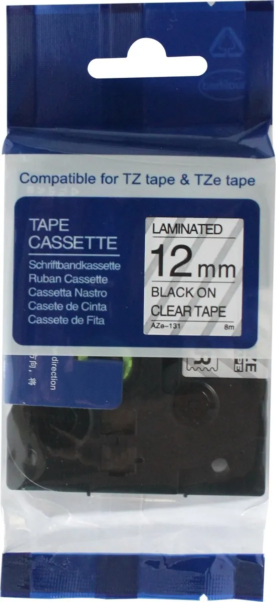 Brother Ril Bro.tape Helder 12mm AZe-131