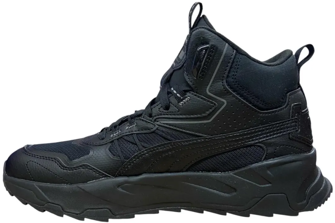 PUMA Trinity Mid Hybrid Schoen - Maat 44.5 - Zwart