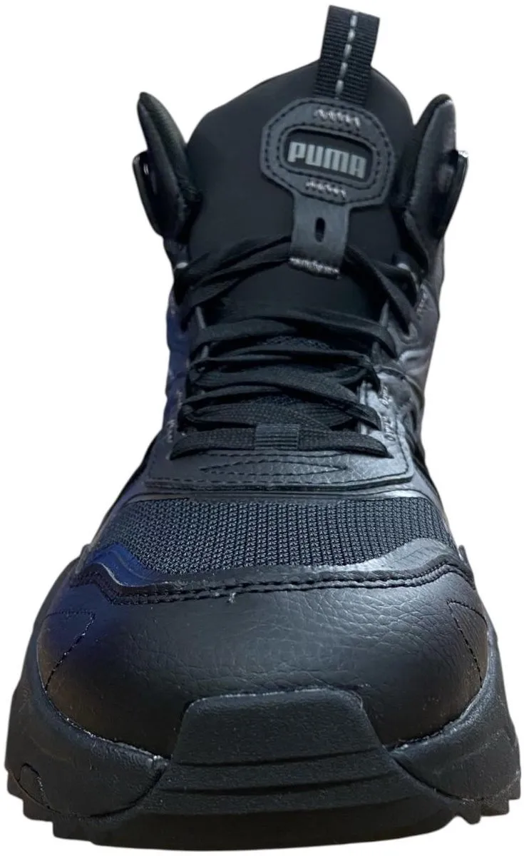 PUMA Trinity Mid Hybrid Schoen - Maat 44.5 - Zwart