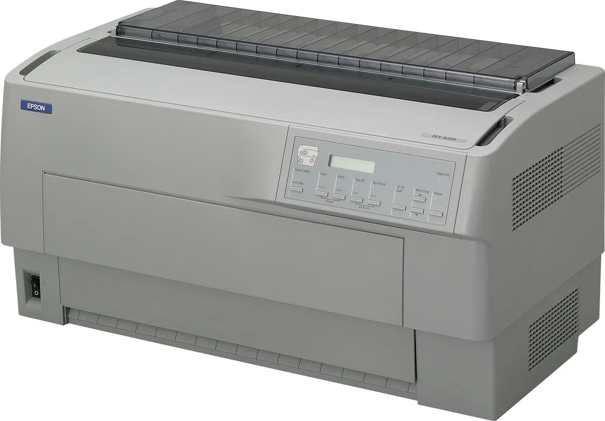 Epson DFX-9000N Matrixprinter A3 - 4x9 Naalden - 1+9 Durchschläge - Grijs