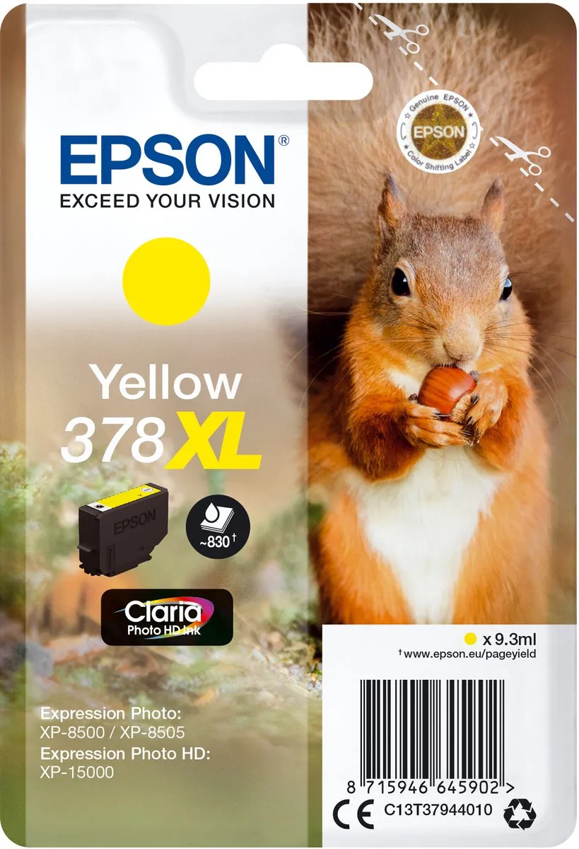 Epson Claria Photo HD Geel C13T37944020