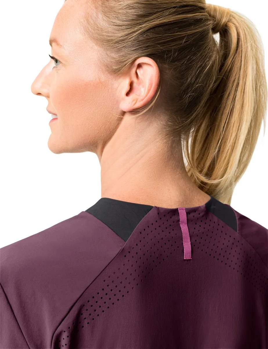 Vaude Women's Moab LS PRO Shirt Dames - 40 - Cassis