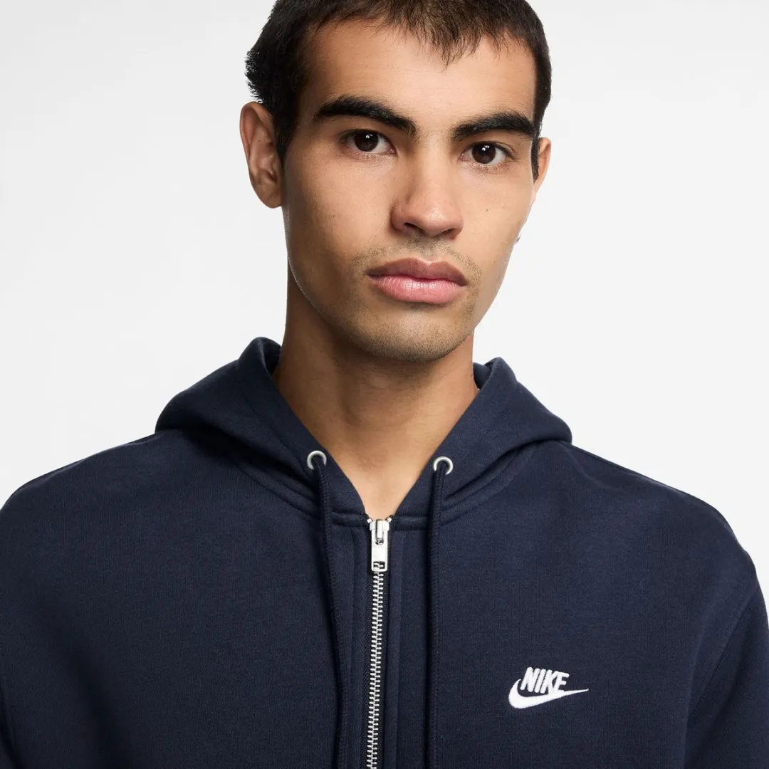 Nike Club Fleece Full Zip Hoody FN3861-451 - XS