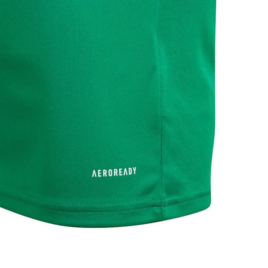 Adidas Squadra 21 Shirt Korte Mouw Kinderen 176 - Groen/Wit