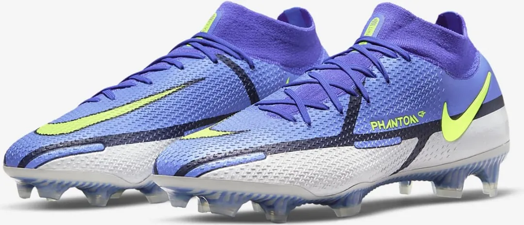 Nike Phantom GT2 Elite FG Voetbalschoenen - Maat 41 - Paars/Grijs