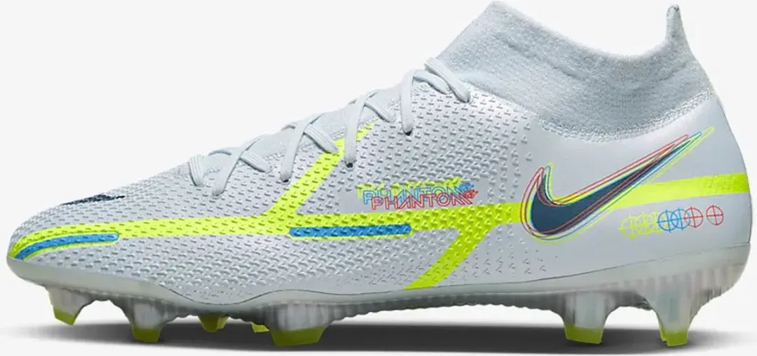 Nike Phantom GT2 Elite FG Voetbalschoenen - Maat 41 - Paars/Grijs - afbeelding 6 van 6