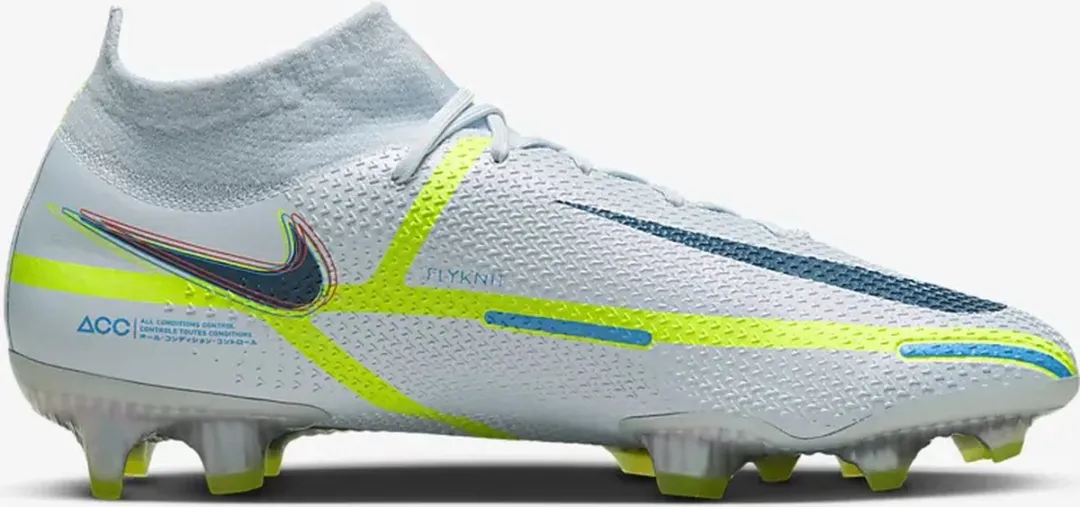 Nike Phantom GT2 Elite FG Voetbalschoenen - Maat 41 - Paars/Grijs