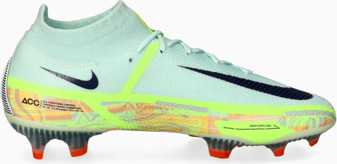 Nike Phantom GT2 Elite FG Voetbalschoenen - Maat 41 - Paars/Grijs