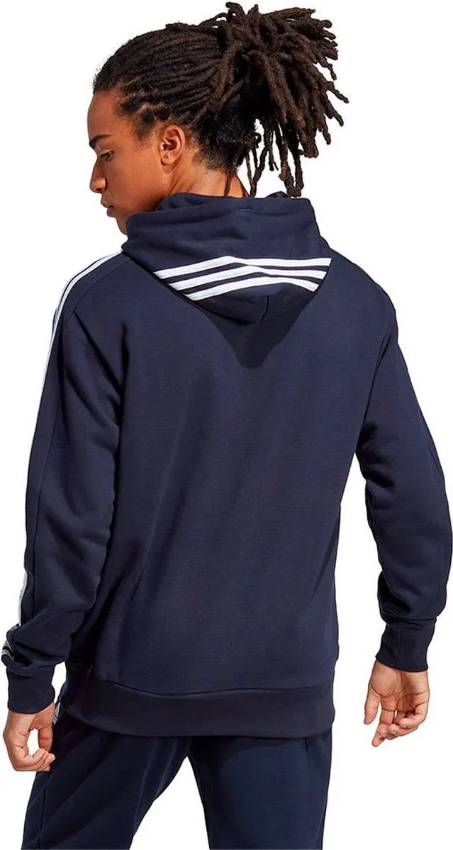adidas Essentials French Terry Hoodie IC0436 - Blauw - M