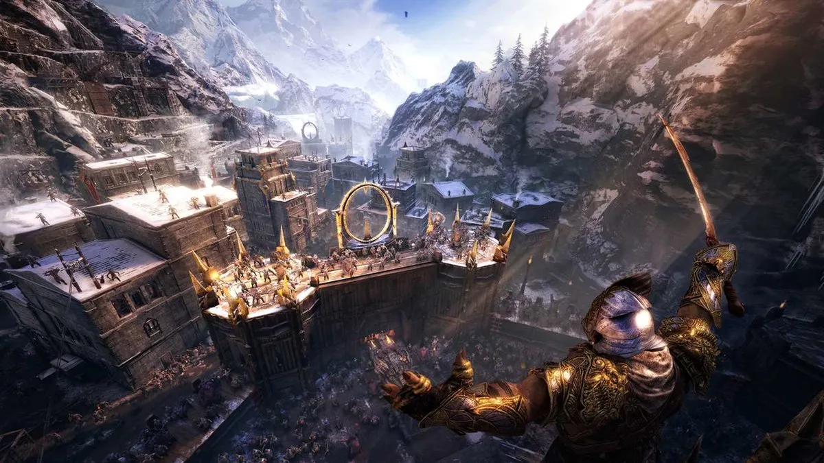 Warner Bros Middle Earth Shadow of War Silver Edition Xbox One/Windows 10