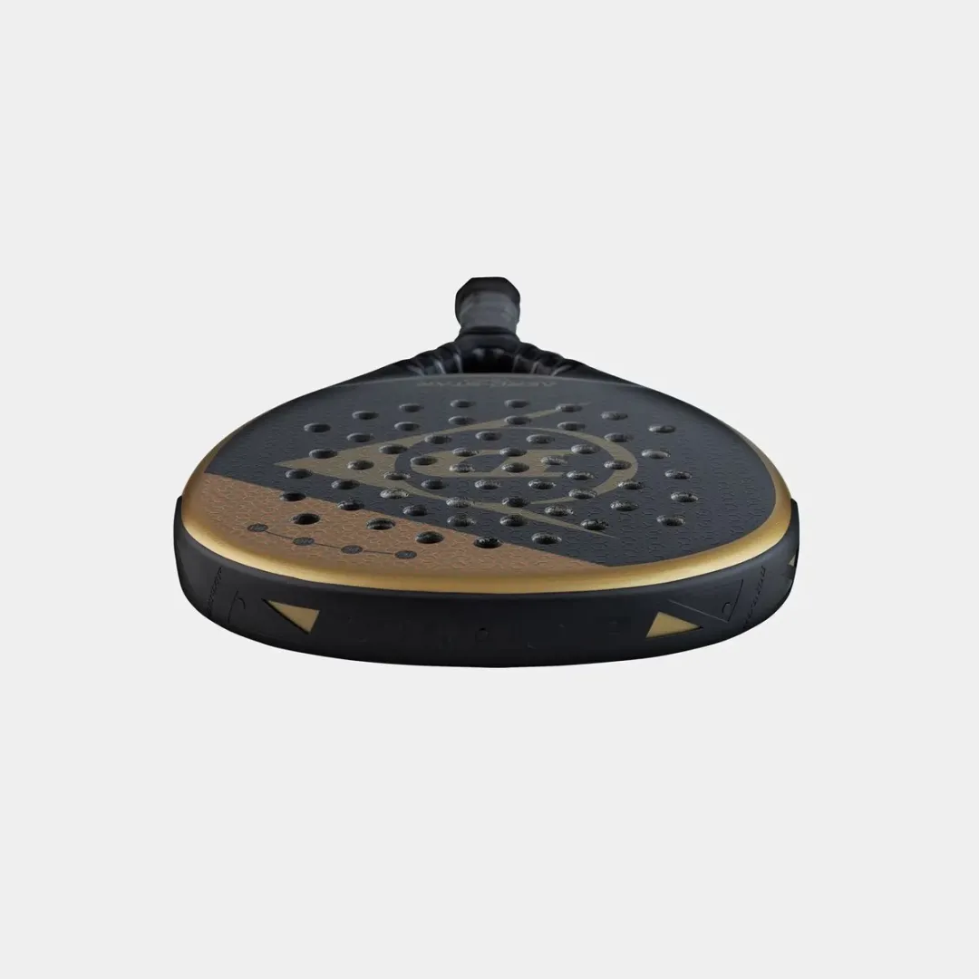Dunlop Aero-Star Team Padelracket - 365g - Zwart/Goud