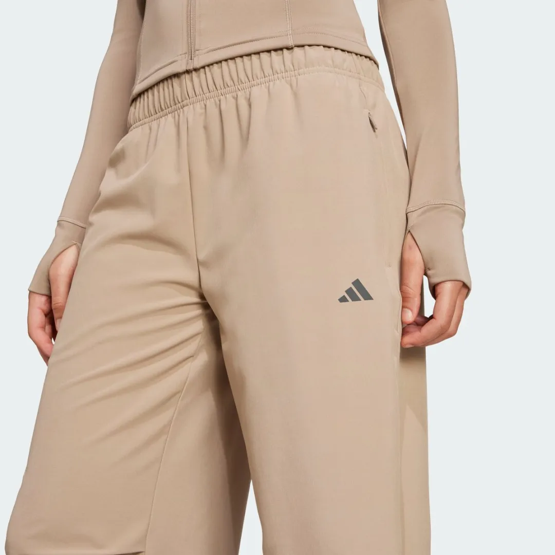 adidas Performance Woven Sportbroek JW5277 - XXL - Bruin