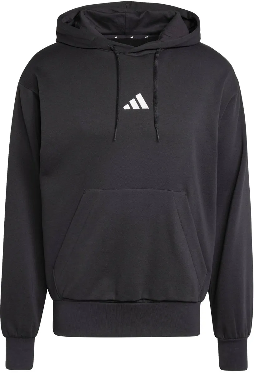 adidas Essentials Fleece Hoodie Heren - Zwart M