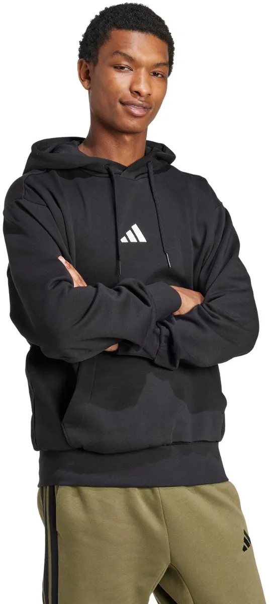 adidas Essentials Fleece Hoodie Heren - Zwart M