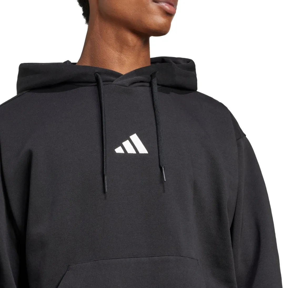 adidas Essentials Fleece Hoodie Heren - Zwart M