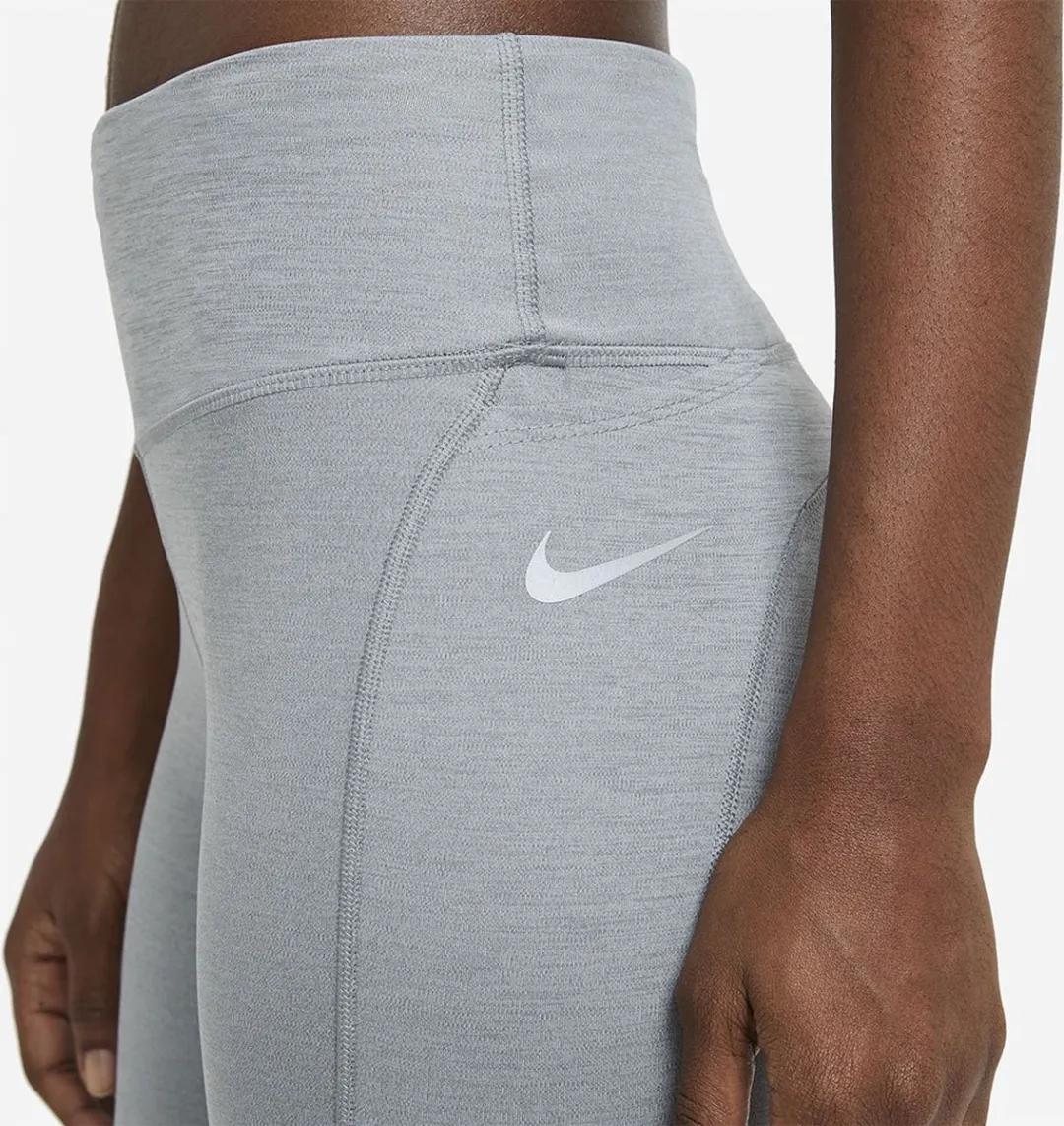 Nike Sportlegging Dames - Grijs - XS