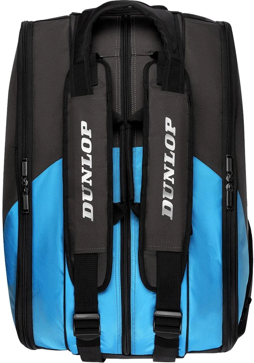 Dunlop FX-Performance Racketbag - 32L - Cyaan/Metal