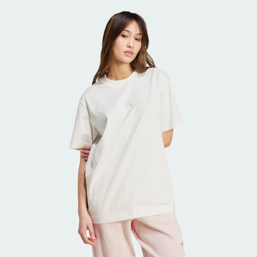 adidas ALL SZN Losse T-shirt IY6784 - Wit - afbeelding 6 van 6