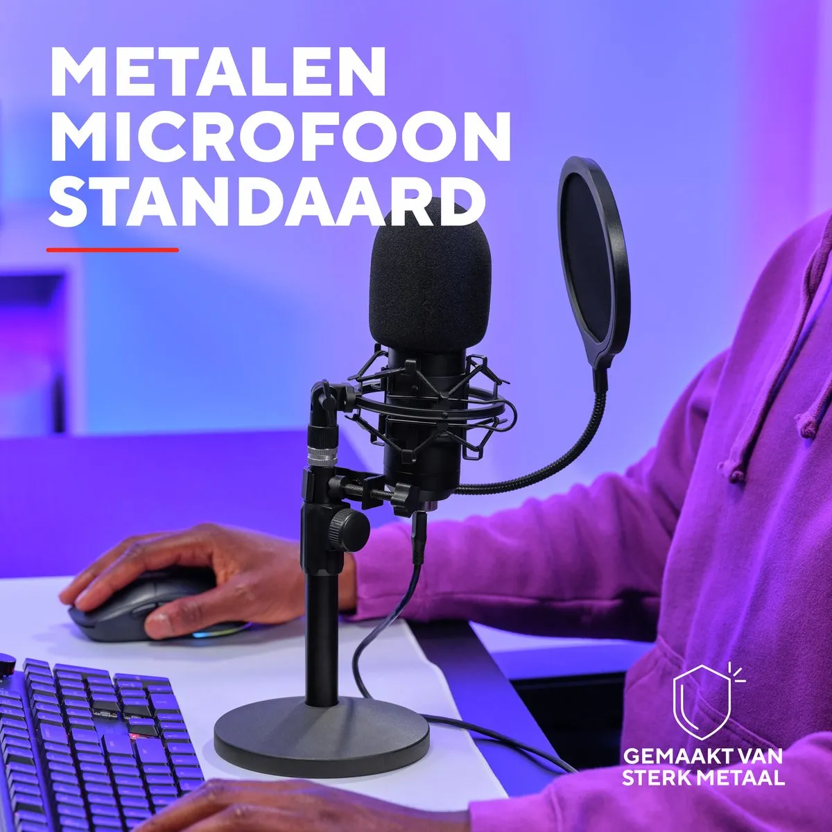 Trust GXT 269 Emita II Streamingmicrofoon - Zwart