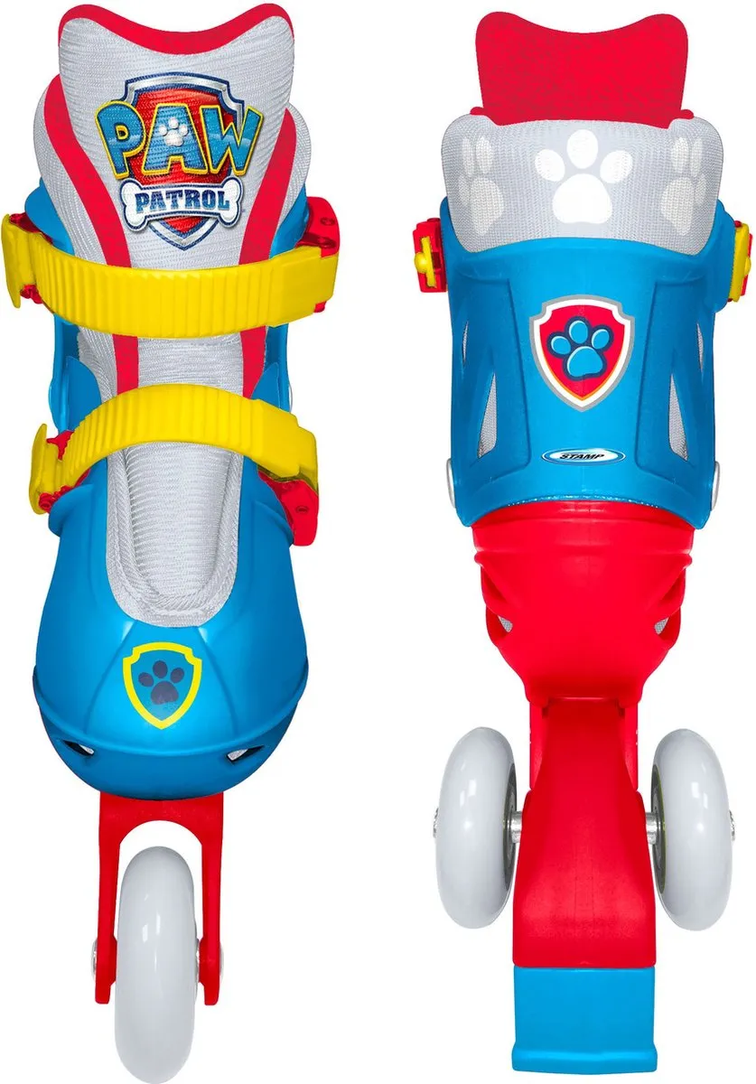 Nickelodeon Paw Patrol Rolschaatsen Verstelbaar 27-30 - Blauw/Rood