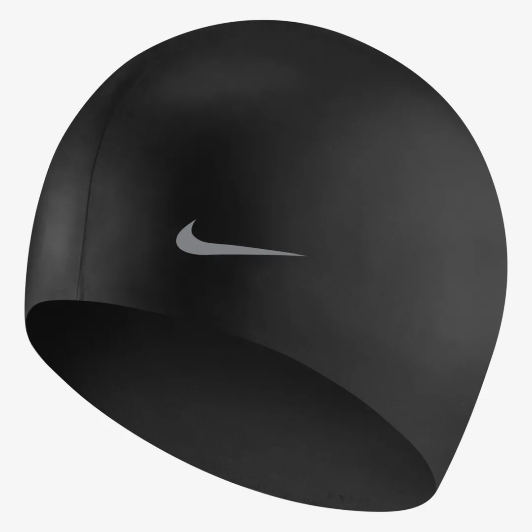 Nike Solid Silicone Badmuts - Zwart