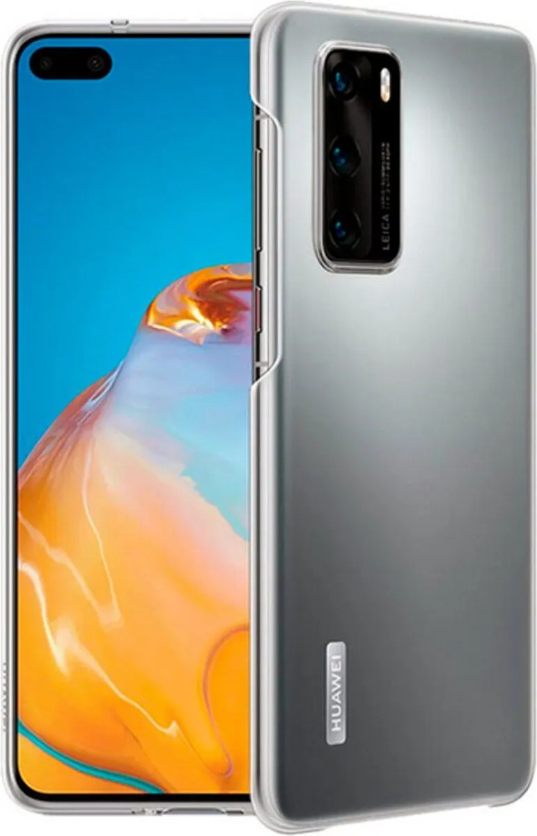 Huawei TPU Hoes P40 51993731 - Transparant