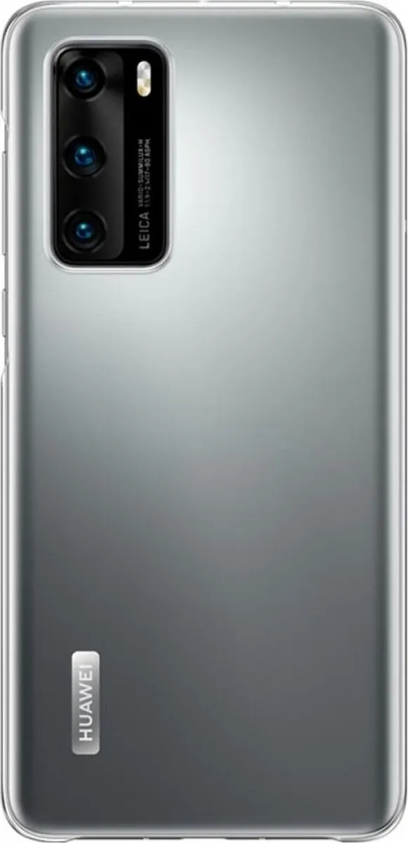 Huawei TPU Hoes P40 51993731 - Transparant