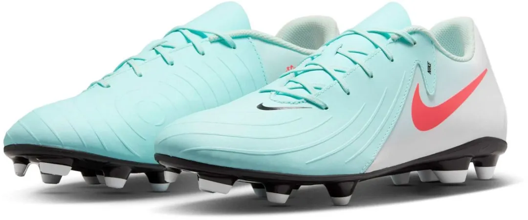 Nike Phantom GX II FG/MG Voetbalschoenen FJ2557-300 - 44 - Wit/Rosa/Lichtblauw