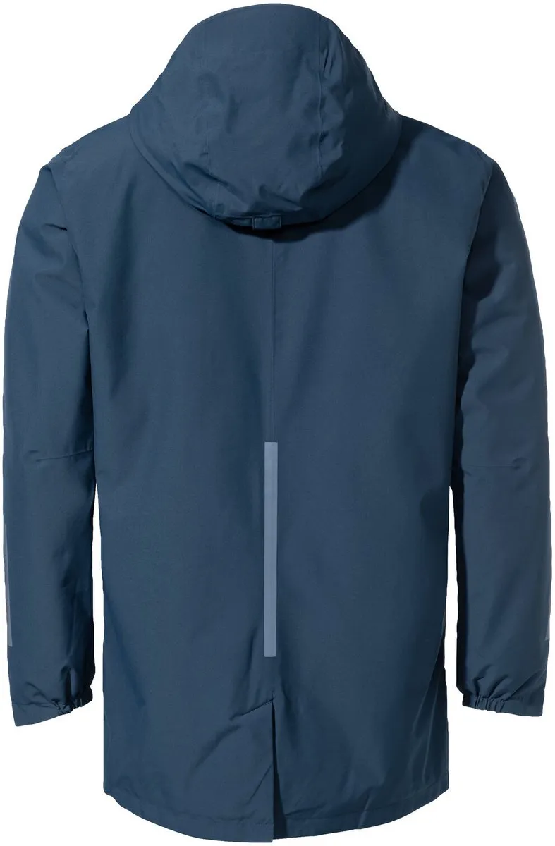 Vaude Men's Cyclist Padded Parka 04157 - Regenjas - XL - Dark Sea