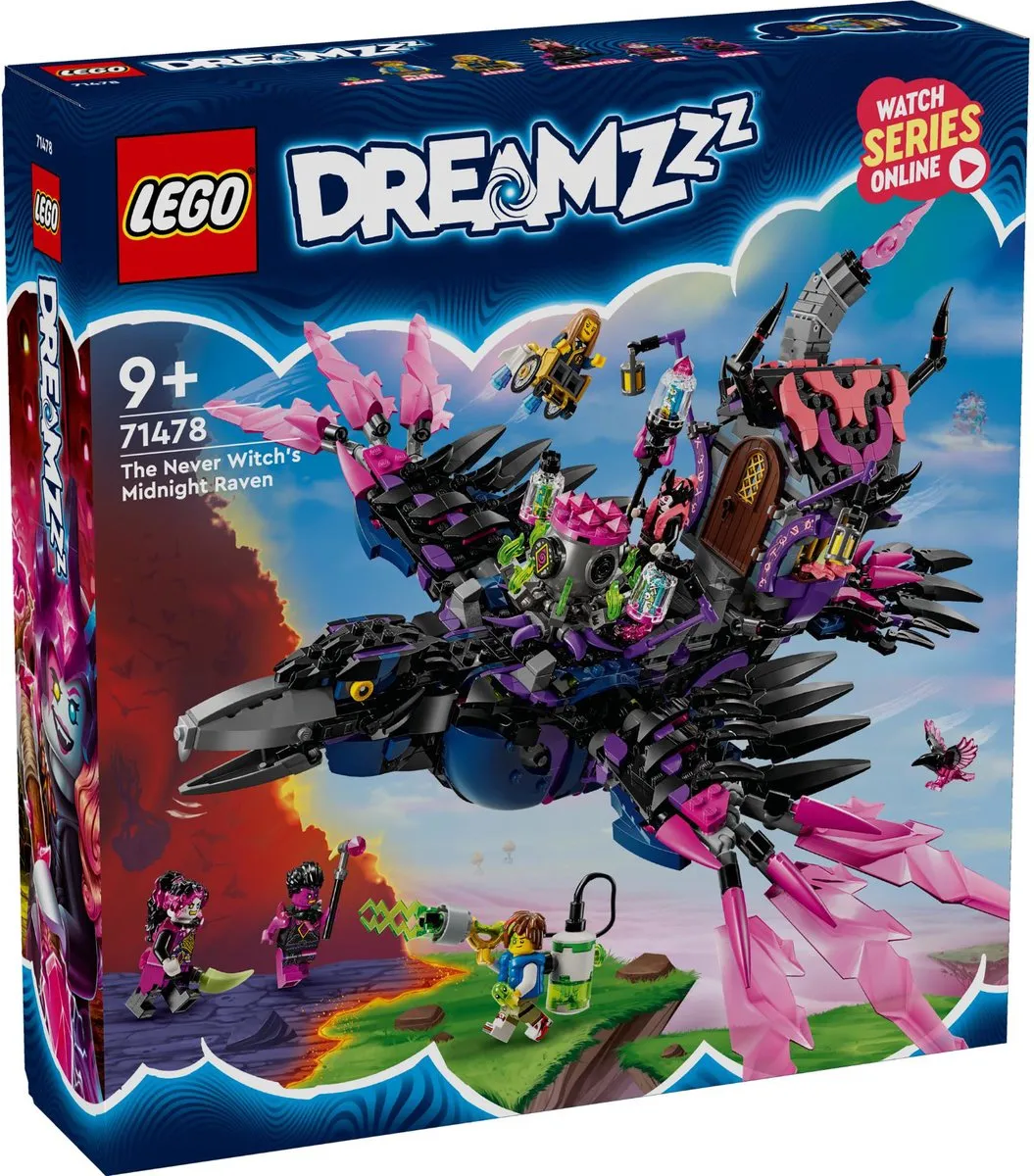 LEGO DREAMZzz Middernachtraaf van de Neder Heks 71478 - 1203 Stukken