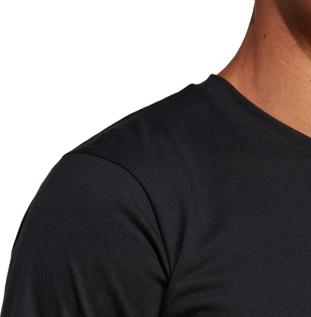 adidas Sportshirt Train Seasonal Logo S - Zwart