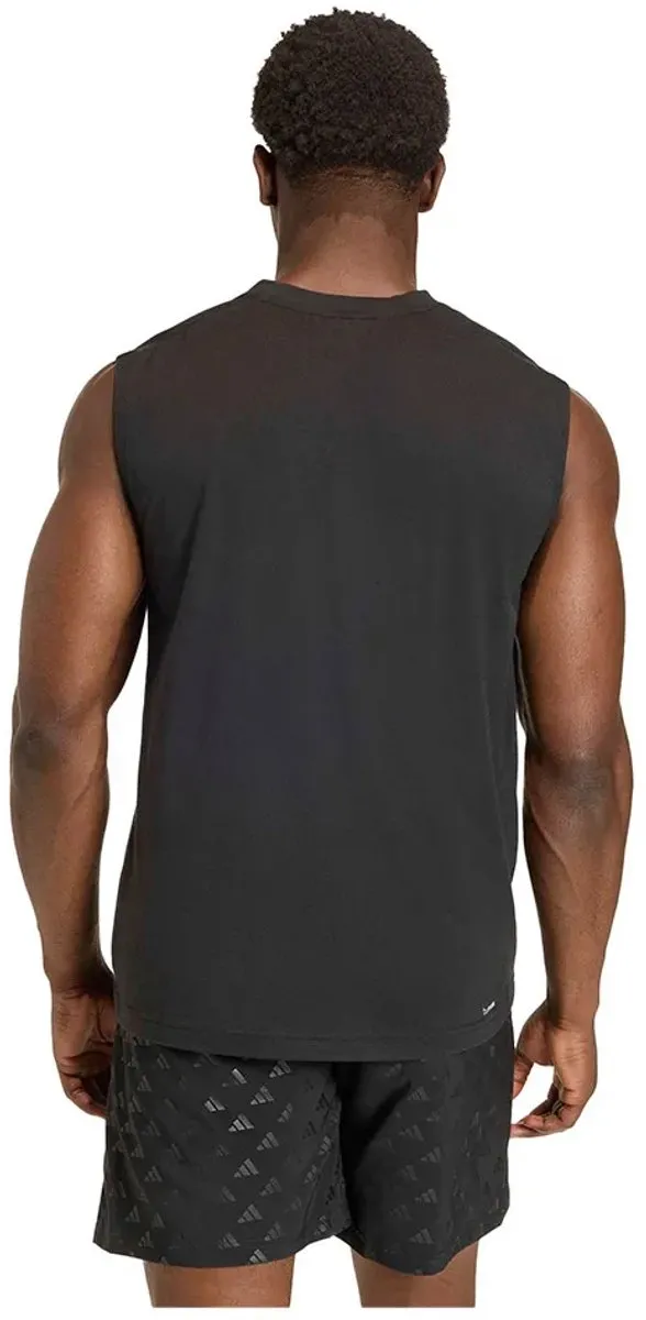 adidas Workout Essentials Heren Trainingstop - XL - Blauw - afbeelding 4 van 6
