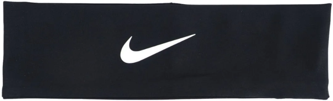 Nike Dri-FIT Fury Classic Hoofdband - One Size - Zwart/Wit