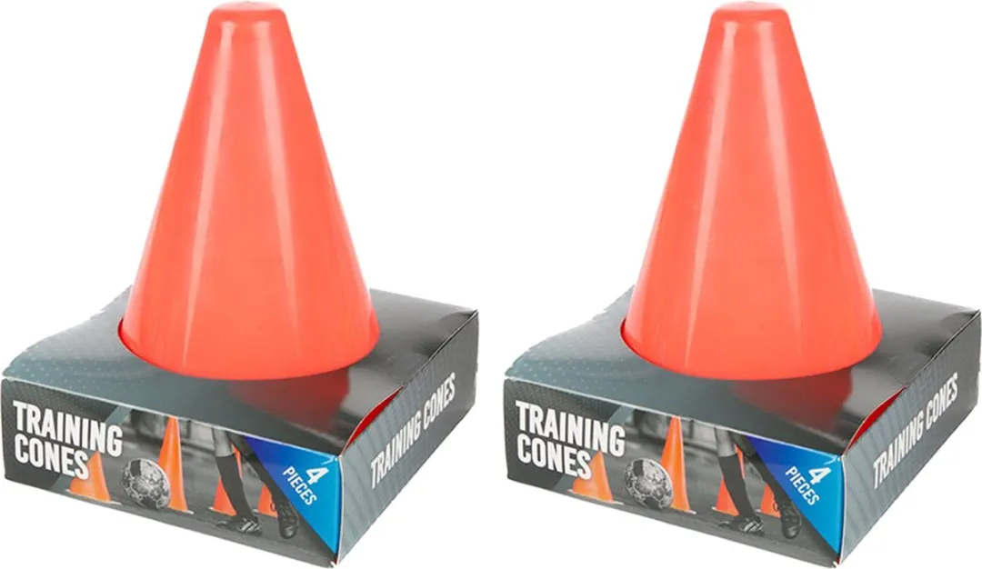 Toi-Toys Voetbalpionnen Oranje - 8 Stuks