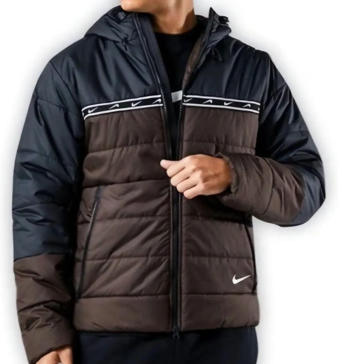 Nike Repeat Fill Jacket S - Bruin/Zwart