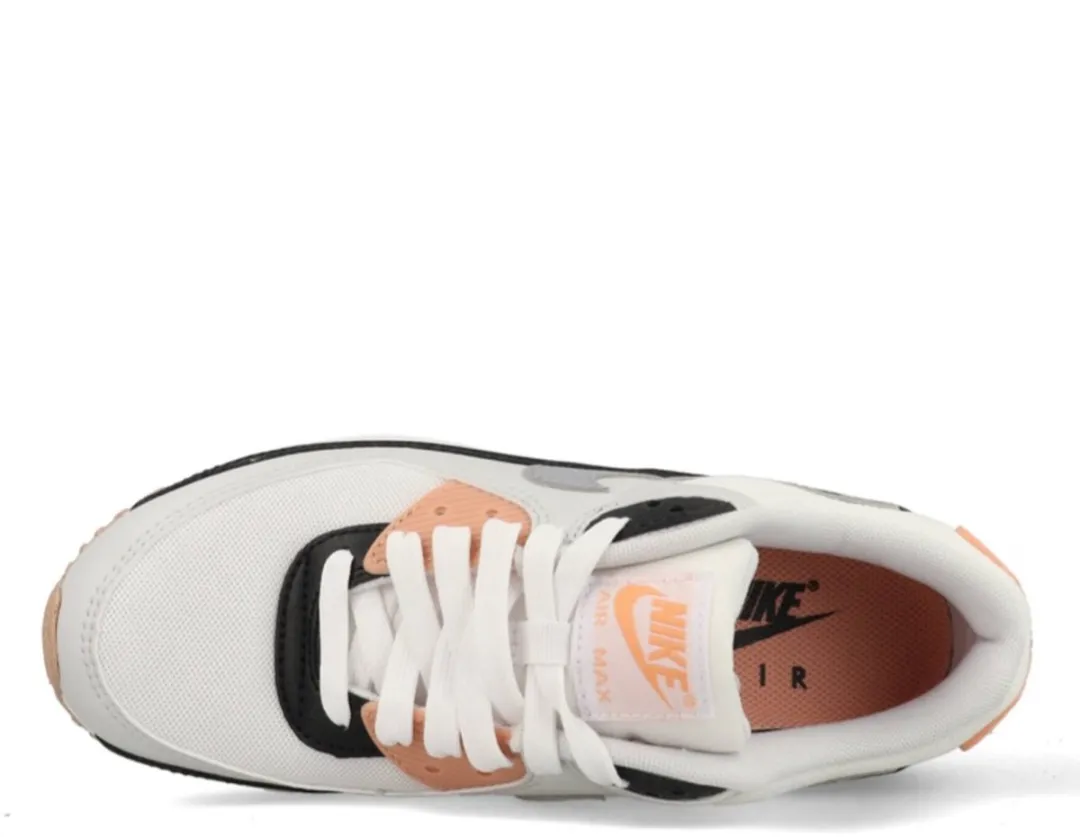 Nike Air Max 90 DH8010-109 - Wit/Rozewit/Zwart - afbeelding 5 van 6