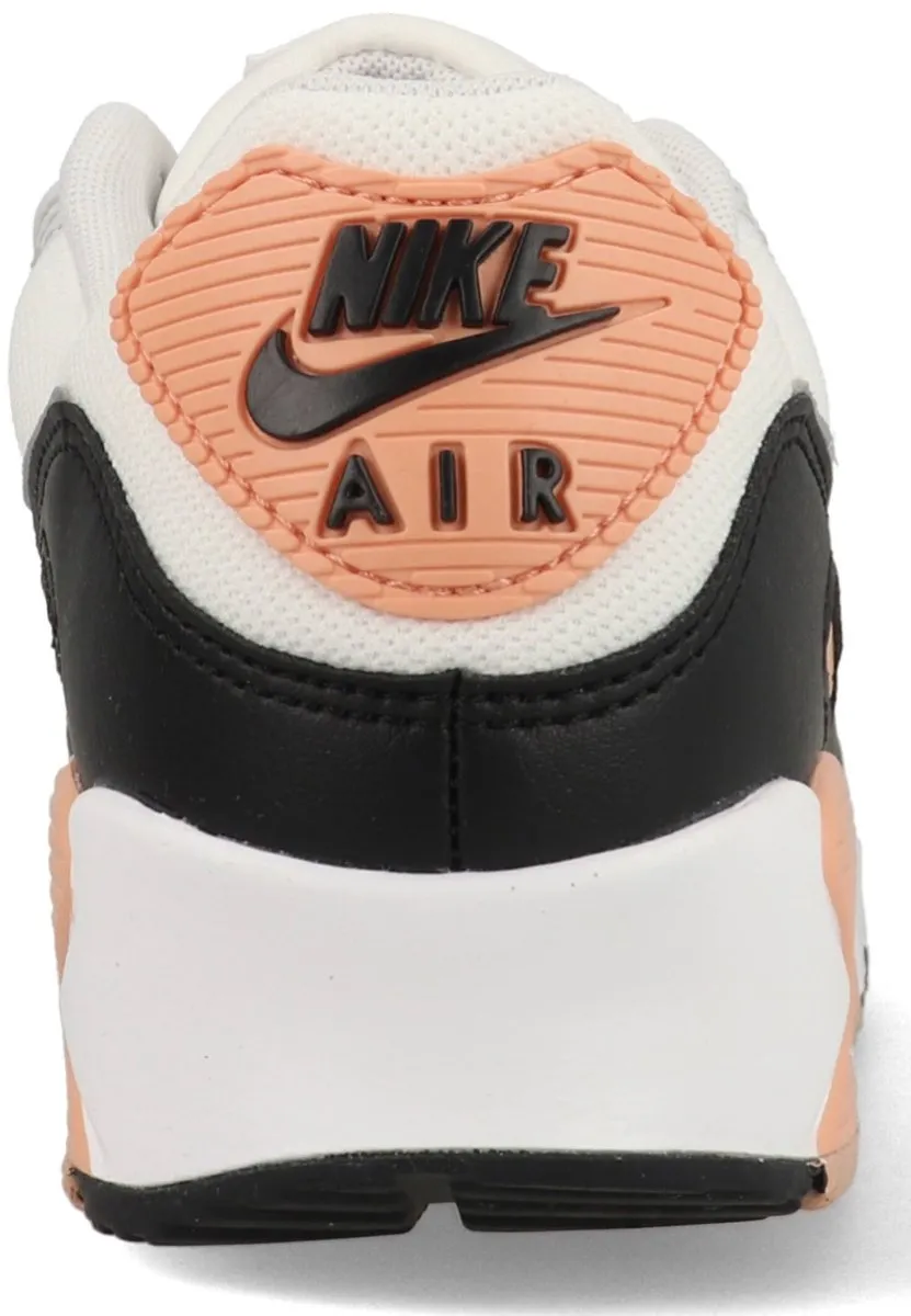Nike Air Max 90 DH8010-109 - Wit/Rozewit/Zwart - afbeelding 4 van 6