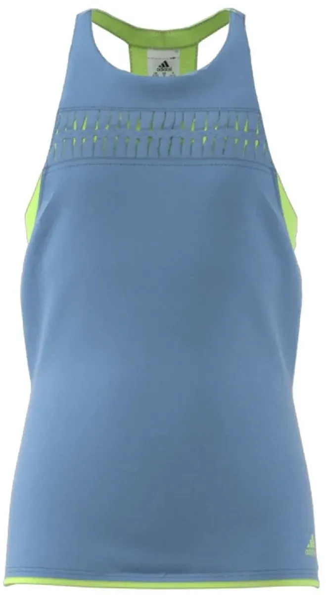 Adidas Melbourne Mouwloos T-shirt - Chalk Blue 158 - afbeelding 6 van 6