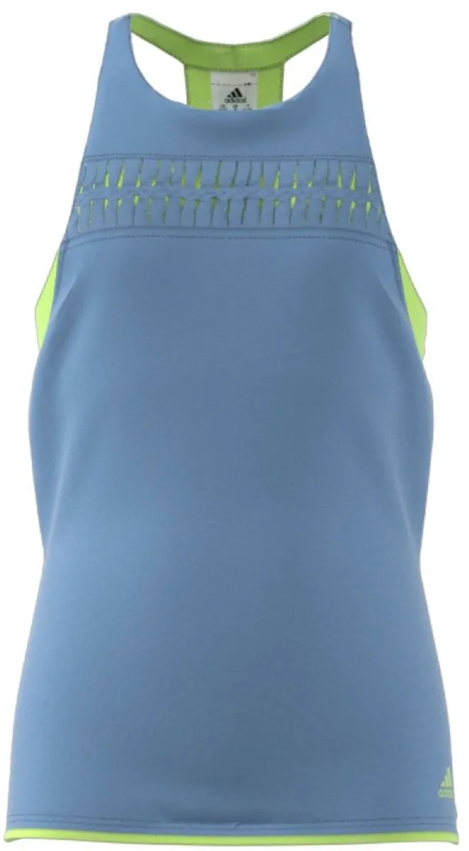 Adidas Melbourne Mouwloos T-shirt - Chalk Blue 158