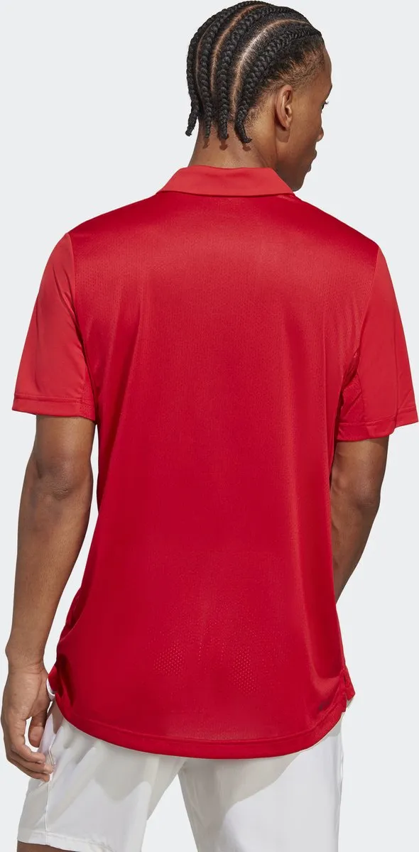 adidas Performance Club Tennis Poloshirt HT4424 - Rood - S
