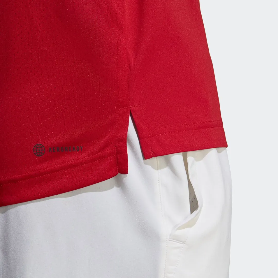 adidas Performance Club Tennis Poloshirt HT4424 - Rood - S