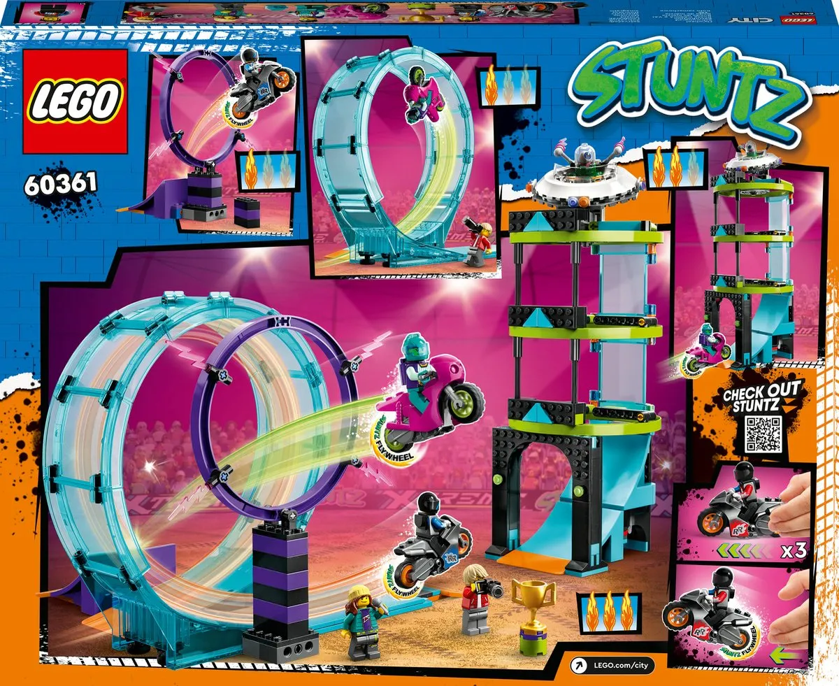 LEGO City Stuntz Ultieme Stuntrijders Set 60361 - Meerkleurig - afbeelding 6 van 6